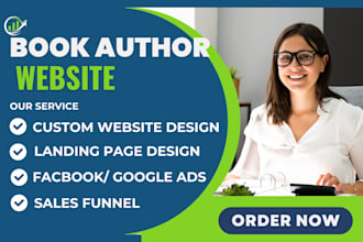 build book author website ebook website author website ebook landing page