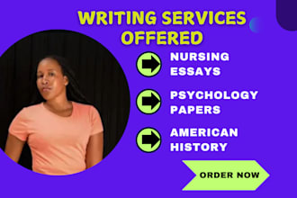 do nursing, case study, psychology, american history and philosophy