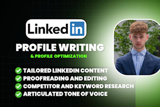 write a powerful linkedin profile