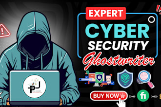 write cybersecurity ebook, cyber crime, data science, iot, digital forensic