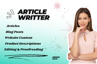 professional article writing services fast
