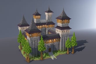 build whatever you need on minecraft