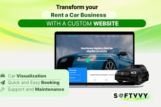 design professional website for rent a car