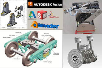 3d cad design product rendering hard surface modeling stl solidworks fusion 360