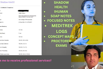 do ihuman, shadow health, soap notes, lab simulations, abbreviate soap