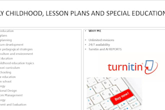 write lesson plans, special education, early childhood, and research education