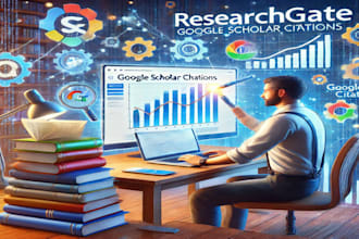increase your google scholar citation, hindex ,scopus, and researchgate