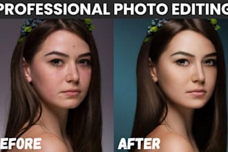 do photo manipulation, face swap, photoshop edit photo retouching, modify text