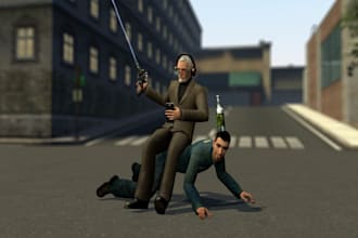 create gmod garrys mod player model gaming character mmd sfm model