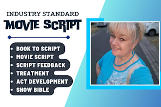 be your screenplay writer for movie feature films and TV series script, synopsis