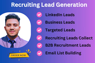 collect recruiting leads, recruiting for staffing company