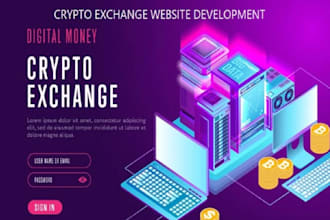 build crypto exchange website, p2p exchange, exchange website, crypto wallet app