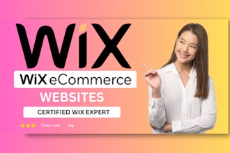 design ecommerce website, wix studio, redesign wix ecommerce website