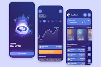 build and develop, wallet app, crypto exchange app, card exchange app