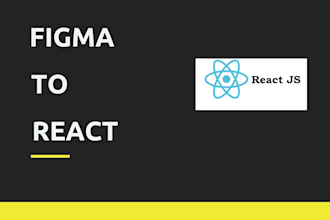 convert figma designs to react js components