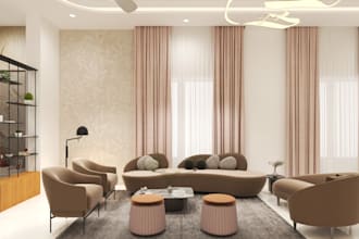 redesign 3d house interior layout,dining furniture,room lighten,skp model render