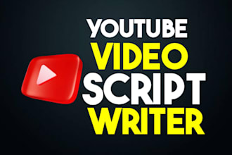 be your youtube video script writer for faceless channel