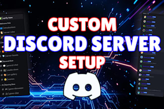 setup your custom discord server