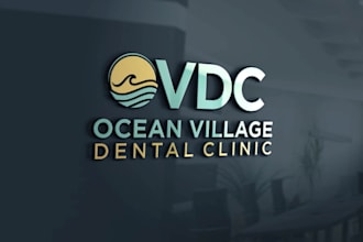 design dental medical health wellness logo