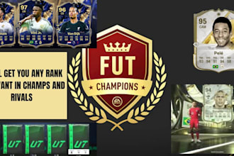 help you in ea fc 25 get any rank in fut champs