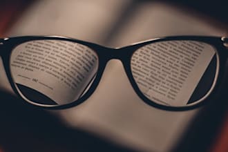 leitura crítica nível profissional sobre seus manuscrito