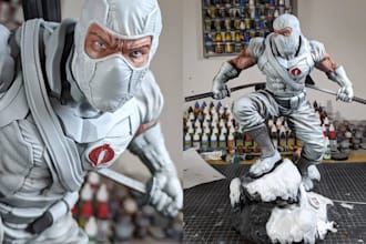 create custom resin 3d printing and expert miniature aos dnd painting services