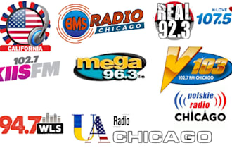 promote your music and broadcast on california and chicago radio