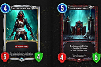 draw card game art card game design board game card game illustration tarot card