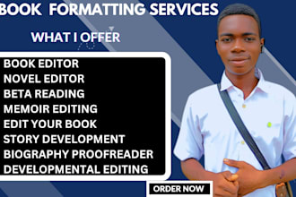 beta reading developmental editing your memoir biography novel editor proofread