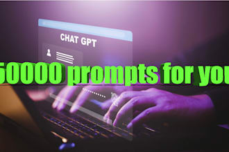 provide you more than fifty thousand chat gpt prompts bundle