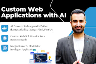 develop custom ai powered web applications with python