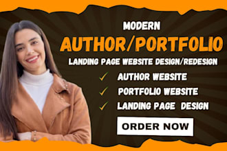 book author website, portfolio, business, music, artist, personal website