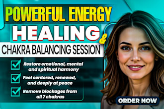 balance your chakras and clear energy blockages