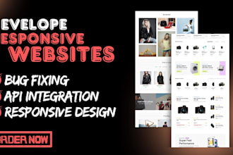 build PHP laravel website and fix php laravel bugs
