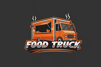 design custom logo for your food truck, restaurant, bakery, or mexican trail