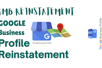 fix gmb, reinstate suspended google business profile