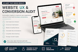 audit your website UX and improve user experience and conversions