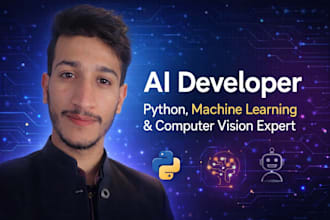 ai machine learning solutions using python, nlp and CV