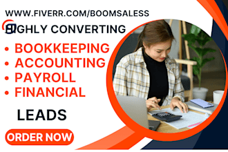 generate bookkeeping leads tax accounting cpa financial bookkeeping leads funnel