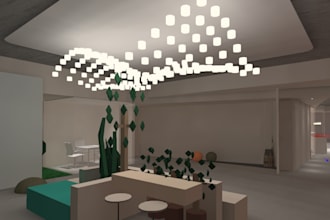 do public interior lighting design with dialux