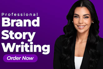 write a professional mission and vision statement, brand story, about us