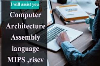 do computer architecture, assembly language, mips, riscv and operating system