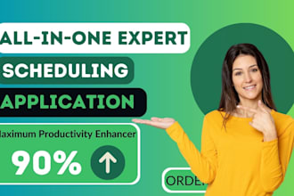 develop a scheduling app for clients employees and staff to simplify operations
