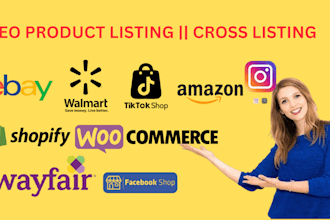 do SEO product listings on ebay, etsy, poshmark, mercari, depop, vinted,