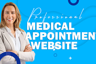 develop wordpress booking website, clinic healthcare website, booking website