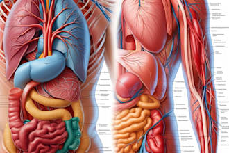 design real medical illustration, scientific figure for textbook and book cover