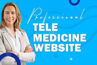 develop wordpress telemedicine website, clinic website, healthcare website