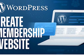 build a high converting wordpress membership website, subscription website