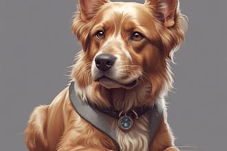 make a pet portrait illustration style for you