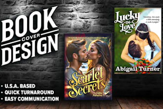 create custom ebook cover paperback cover or hard cover